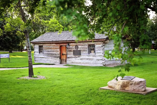 Historic Pony Express Station in Gothenburg, NE