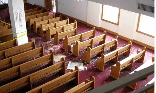damaged-chuch-pews