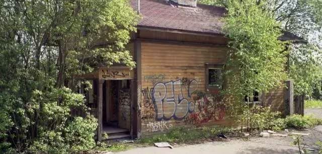vandalized home