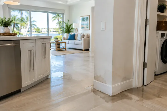 Water damage 