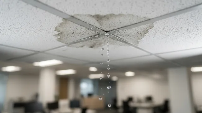 Commercial Roof Leak