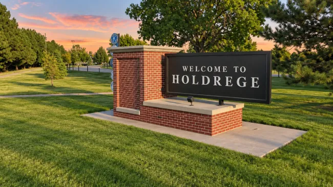Welcome to Holdrege Sign in Holdrege, NE
