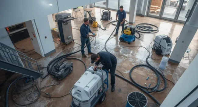 water damage restoration