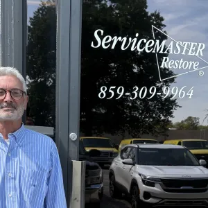 John Rich, owner of ServiceMaster Fire & Water Restoration Services in Lexington, Kentucky