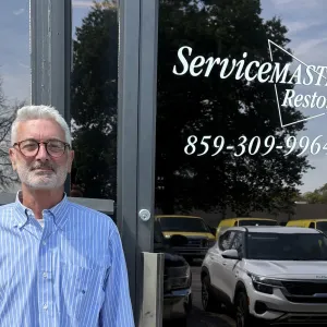 John Rich, owner of ServiceMaster Fire & Water Restoration Services in Lexington, Kentucky.