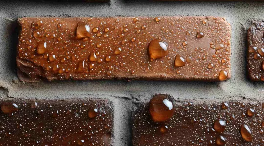 Red brick veneer