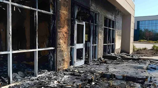 commercial fire