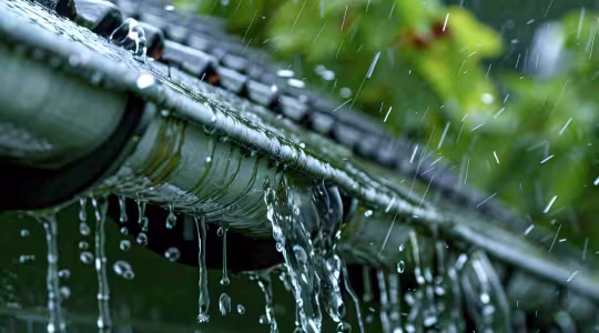 heavy rain on Nashville home