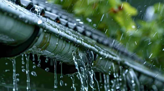 heavy rain on Nashville home