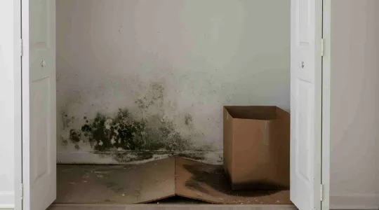 mold in closet