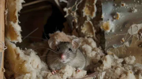 mouse in crawlspace