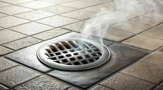 sewage drain