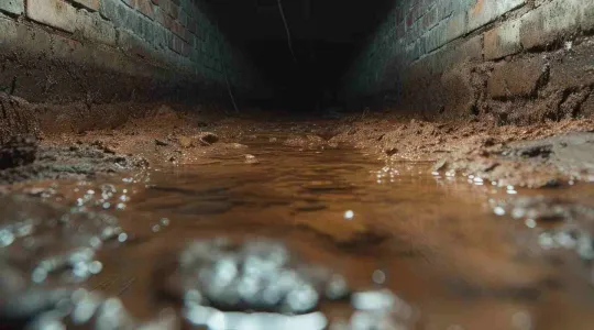 wet crawl space