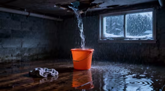 Attic insulation stop ice damming