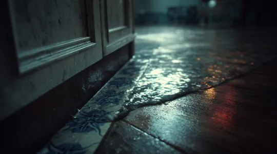 Flash flood risks in bathroom