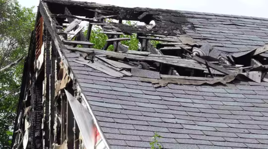 roof fire