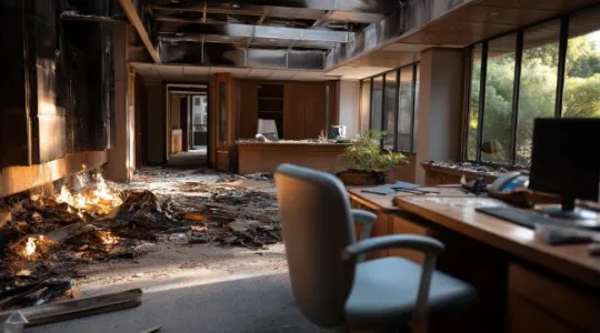 What to document after a commercial fire