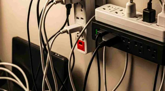 electrical overload in office building