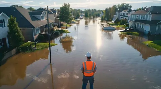 Heavy spring rains causing drainage problems in Ada