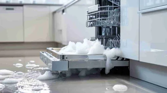 leaking diswasher