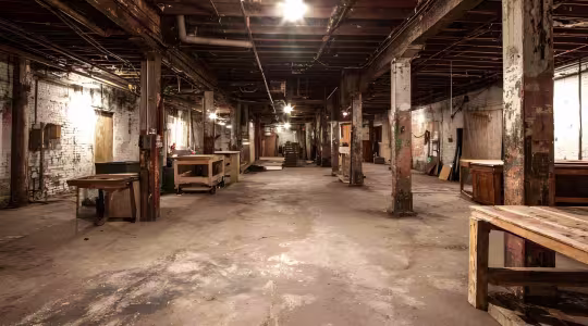 musty basement