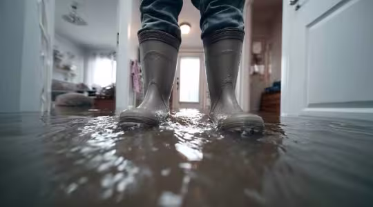 Puddle in Home