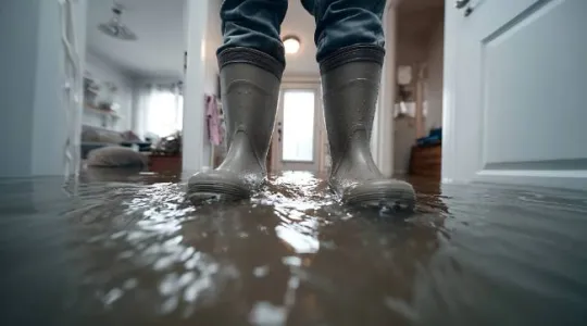 Puddle in Home