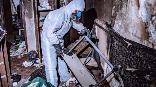 Where to find water damage after a Kansas City house fire