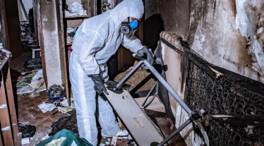 Where to find water damage after a Kansas City house fire