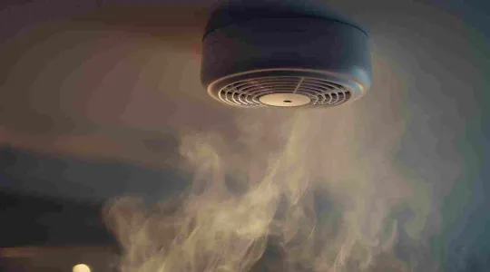 smoke in commercial building