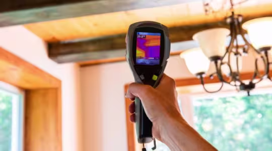 February humidity swings causing Attic mold in Cimarron Trails homes