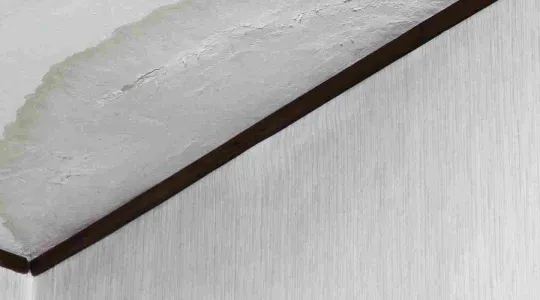 water damaged ceiling