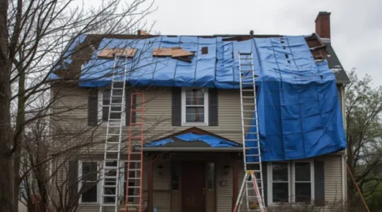 commercial roof membrane failure