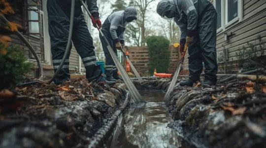 sewage backup