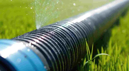 leaking commercial sprinkler line in Irving