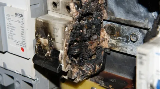 Electrical fire hazards in commercial buildings