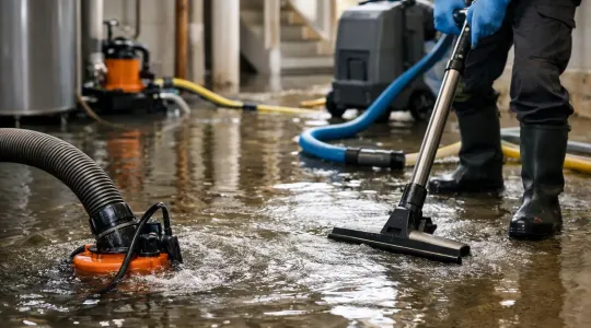 emergency water removal from basement