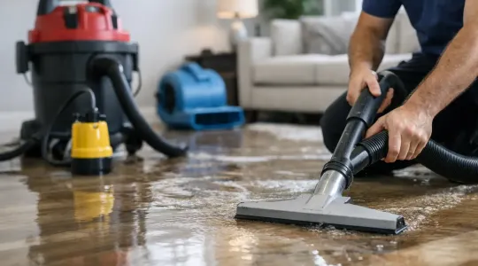 emergency water removal what to do fast