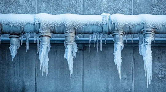 Frozen pipe freezes in older Midtown homes