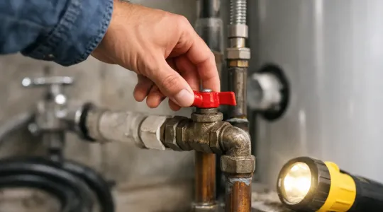 how to find emergency water shut off