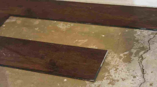 leaky foundation in a home