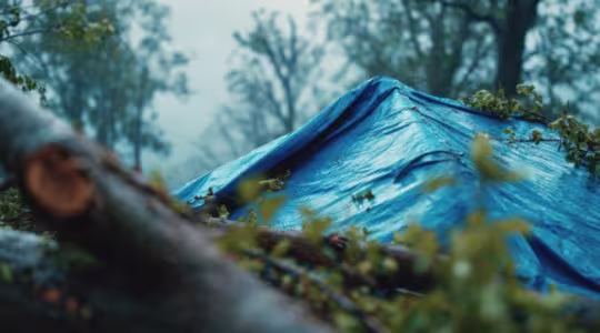What if a tree falls on your property after a storm