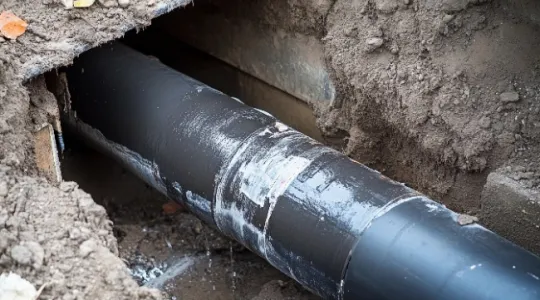 Tree roots causing sewage backup