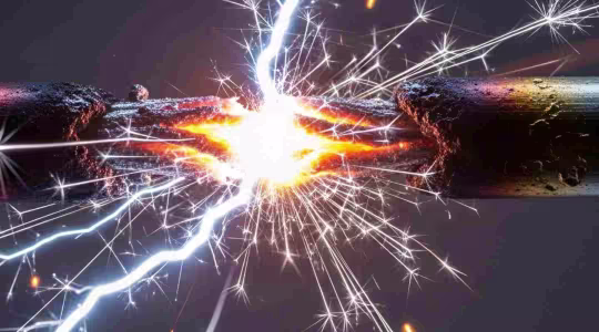 electrical wires on fire