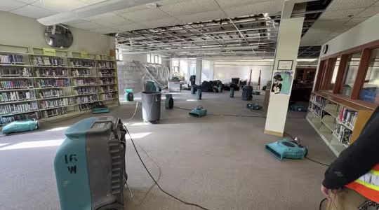 school library drying equipment