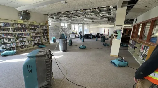 school library drying equipment