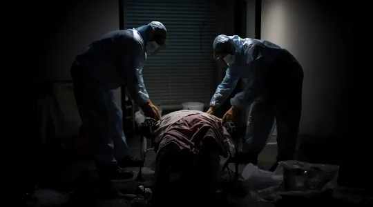 dead body cleanup