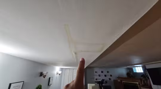 upstairs-shower-leaking-through-ceiling
